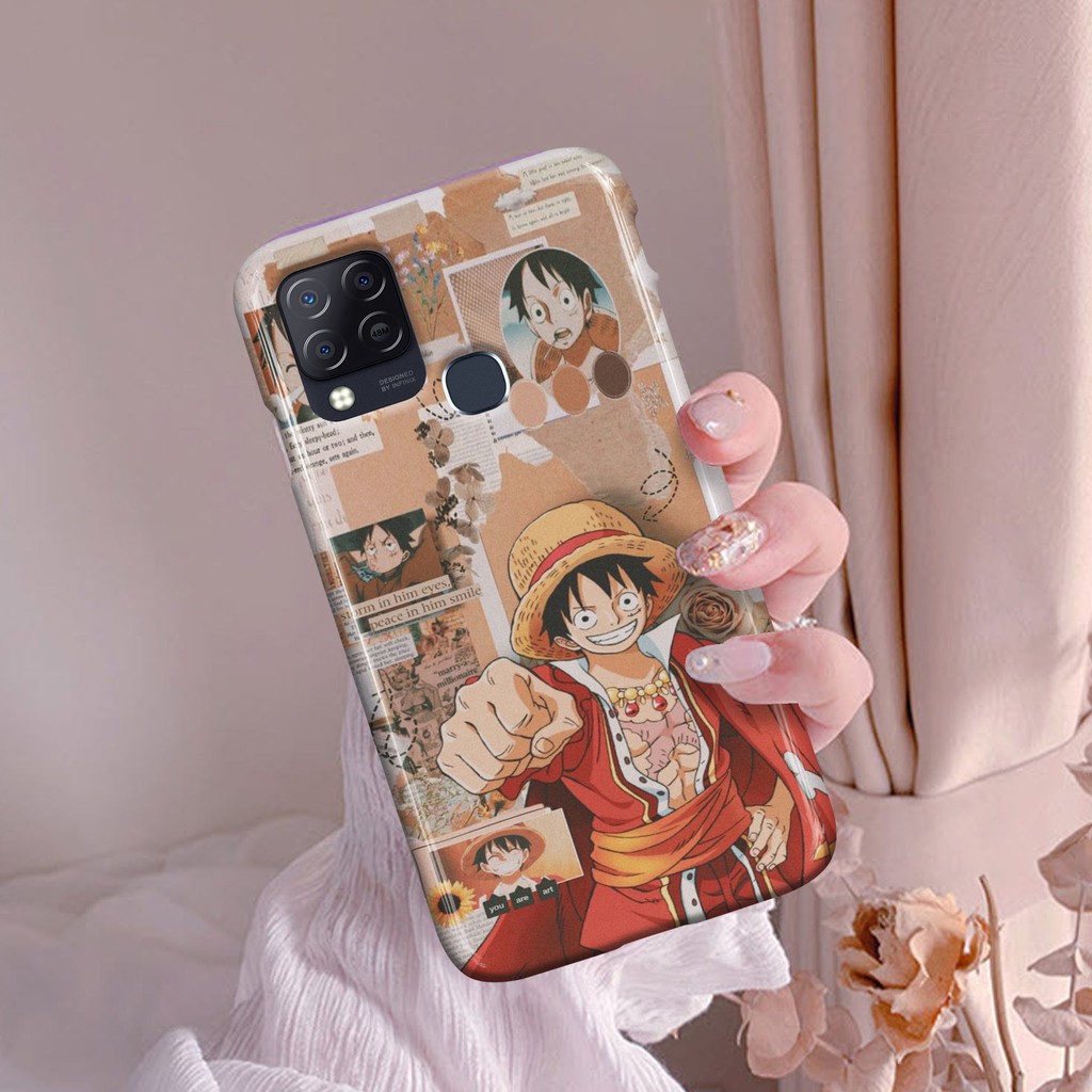 Casemurah_id8 Infinix Hot 10s Anime One Piece Series Custom Case Softcase Hardcase