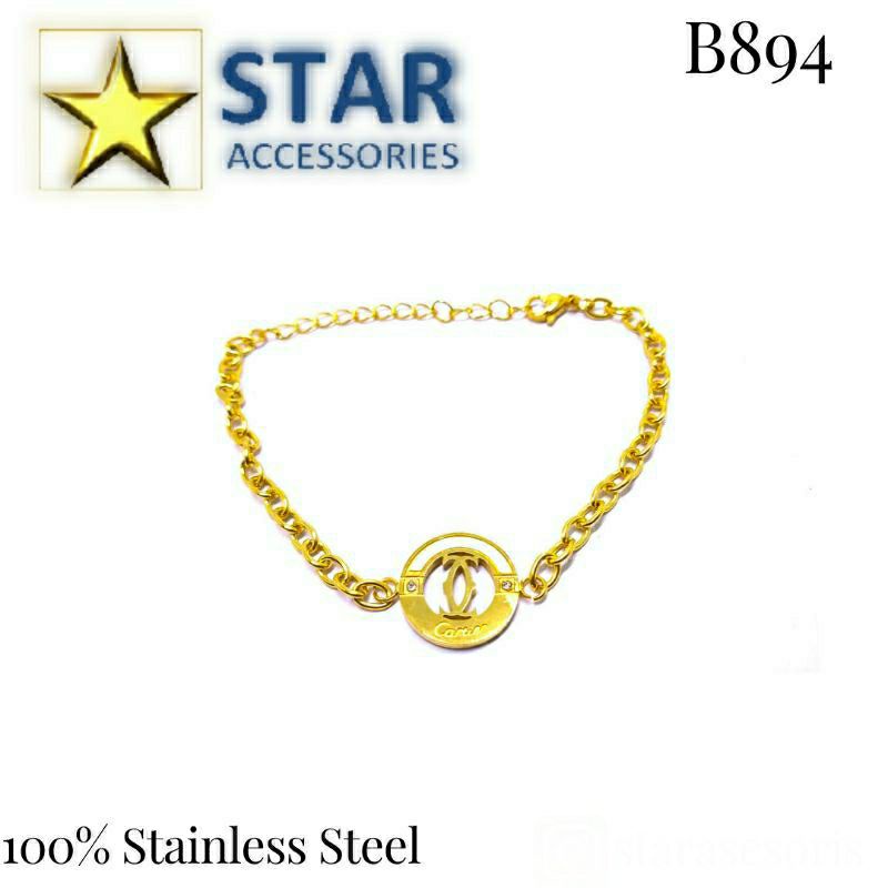 Gelang Cartier Titanium Gold | Rose Gold