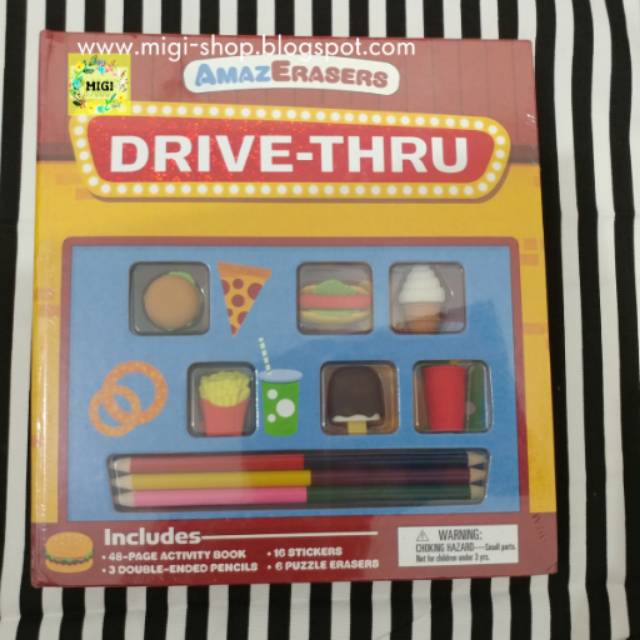 

AmazErasers : Drive-Thru