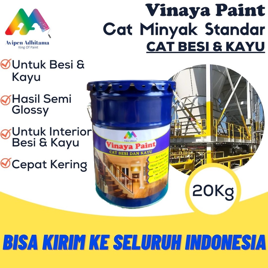 Jual Cat Minyak Besi Kayu Tipe Standar Shopee Indonesia 5003