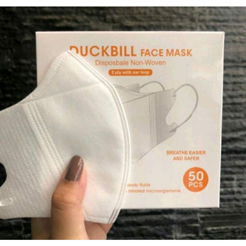 MASKER DUCKBILL 50 PCS