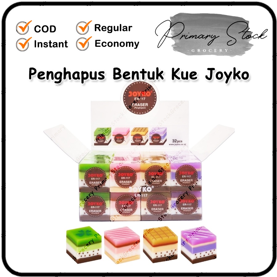 

Penghapus Kue Lapis Joyko ER 117 Penghapus Lucu dan Unik