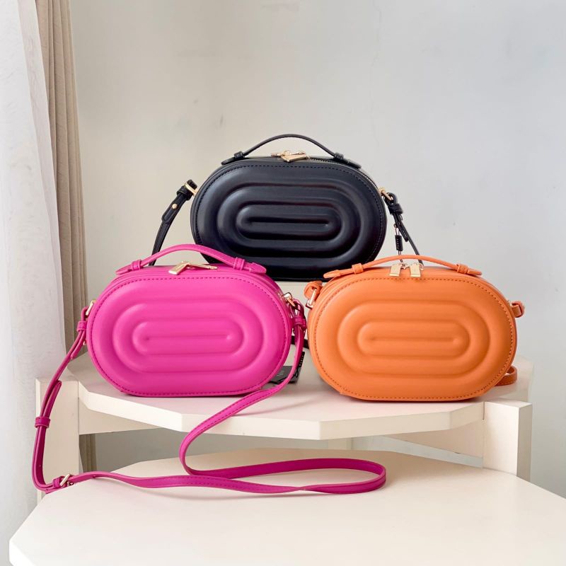 Tas Orange | Tas Pink | Tas Bulat | Tas Mini | Tas Cewek | Tas Jalan | P595