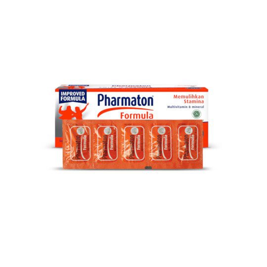 Pharmaton Formula 1 Strip / Vitamin / Suplemen / Daya Tahan Tubuh
