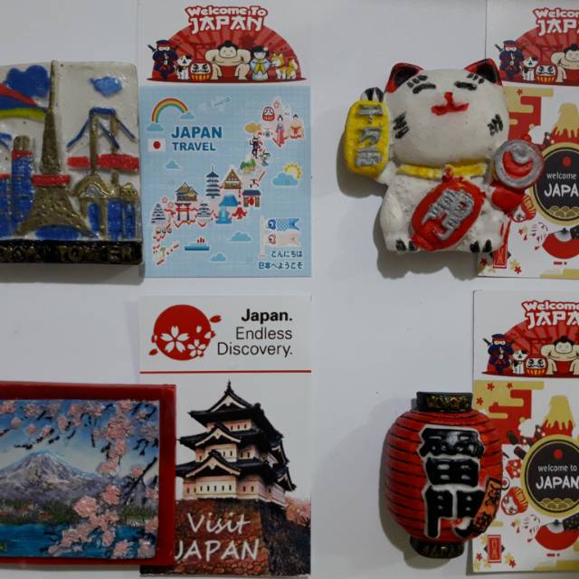 MAGNET TEMPELAN KULKAS JEPANG JAPAN POP