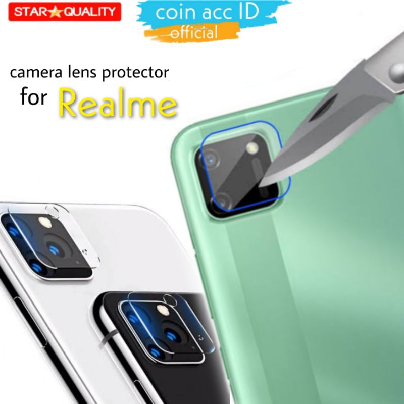 [COD] Tempered Glass KAMERA REALME Narzo 10A/20/30A/7/7i/6 pro/C11/C12/C15/C17 - PELINDUNG CAMERA