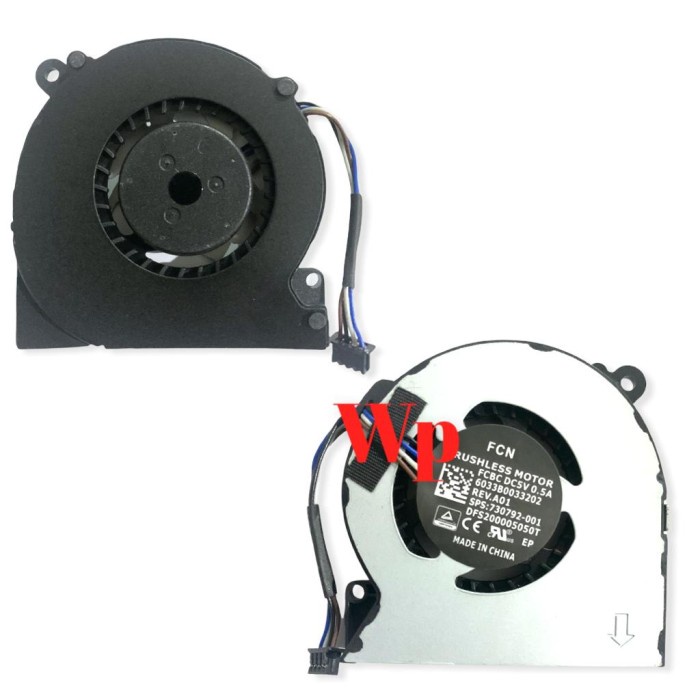 Cooling Fan Kipas HP EliteBook Folio 720 820 G1 820 G2 730792-001