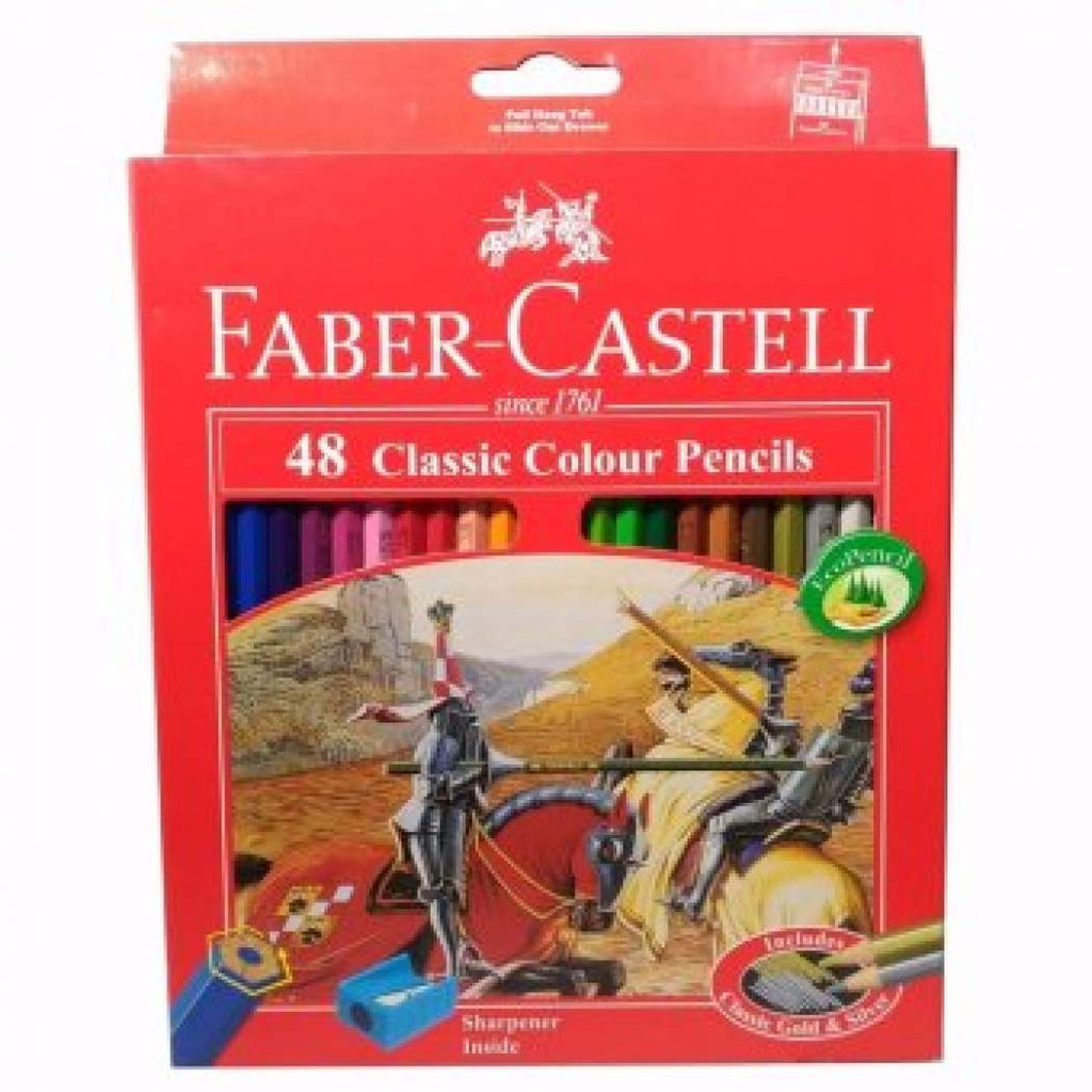 

Pensil Warna Faber Castell Classic isi 48/24