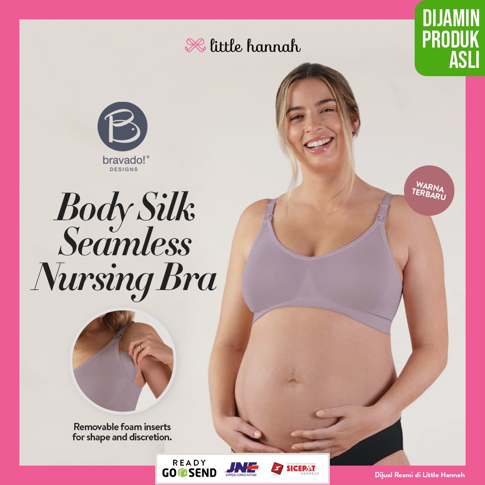 BRAVADO Body Silk Seamless Nursing Bra / Bra Menyusui dan Bra Hamil BRAVADO Designs