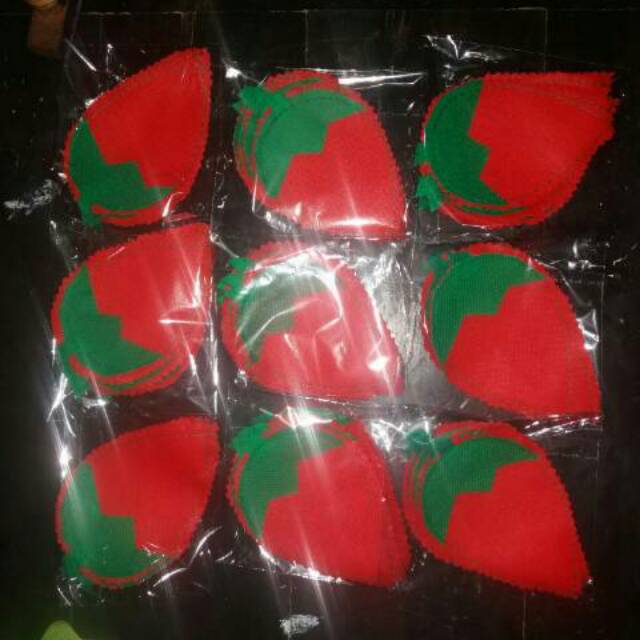 

amplop karakter strawberry 3200/pack