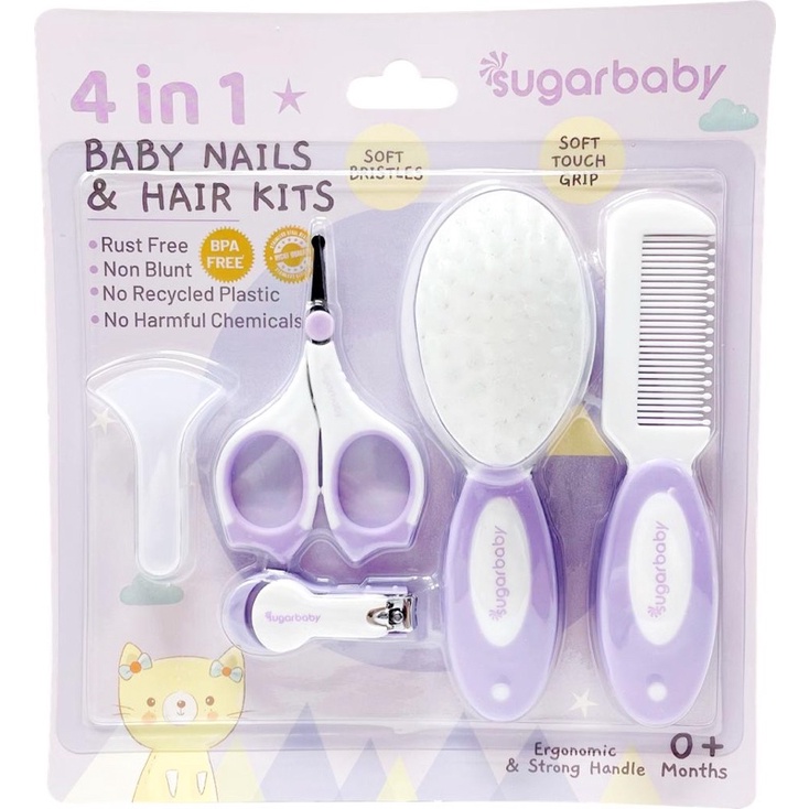 SUGAR BABY 4 IN 1 BABY NAIL &amp; HAIR KITS