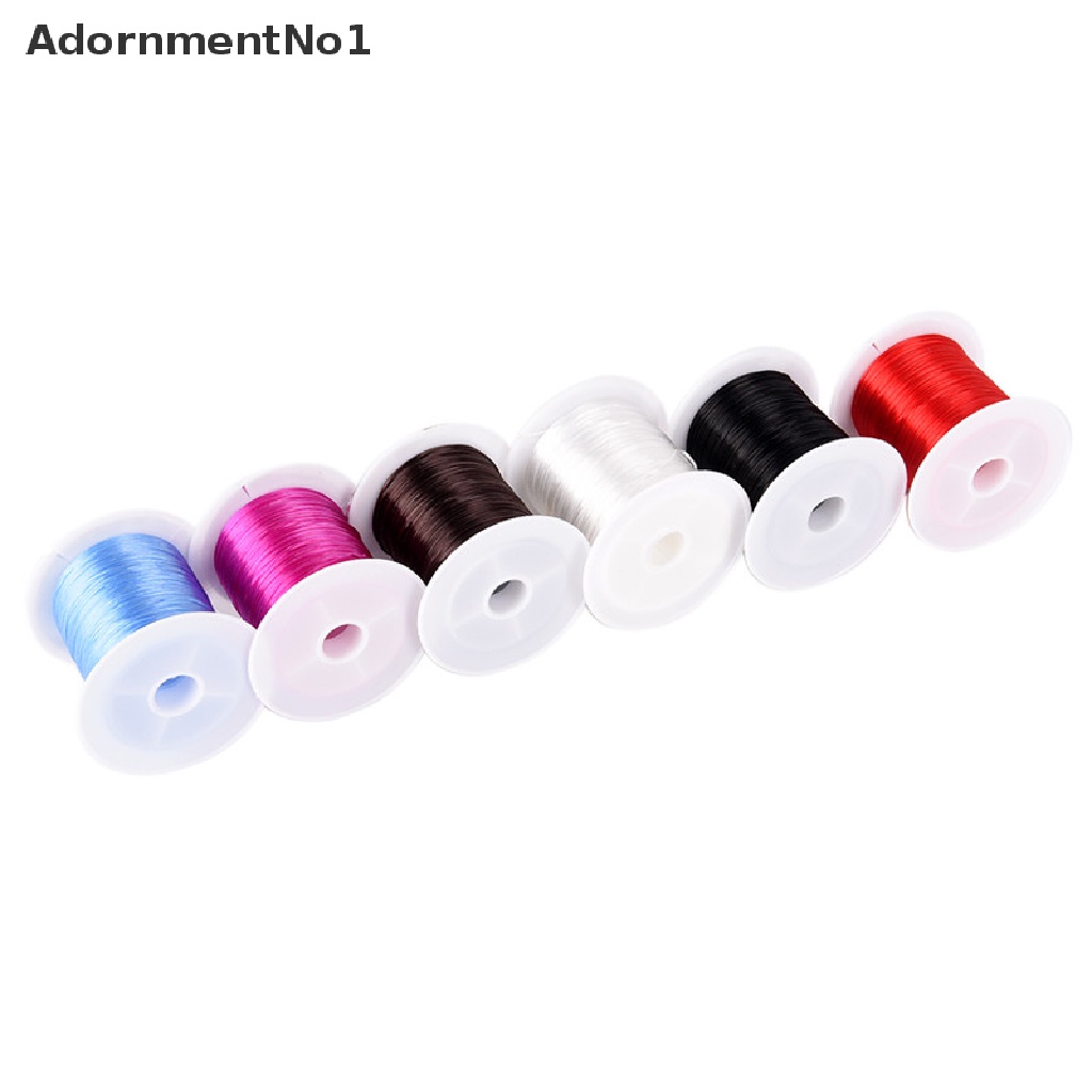 (AdornmentNo1) Benang Elastis Kuat Diameter 1MM Untuk Membuat Gelang / Perhiasan DIY