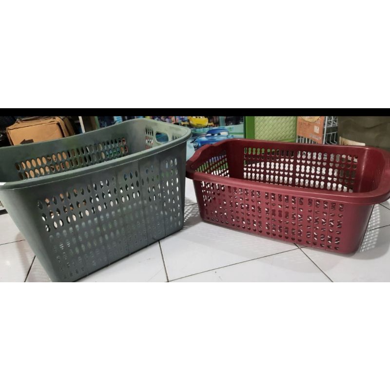 Keranjang baju murah, keranjang plastik, keranjang baju besar, keranjang baju plastik murah, keranja