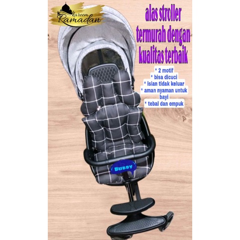 UNIVERSAL STROLLER PAD / ALAS STROLLER CAR SEAT BOUNCER / SEAT PADDING BABY / ALAS HIGHCHAIR