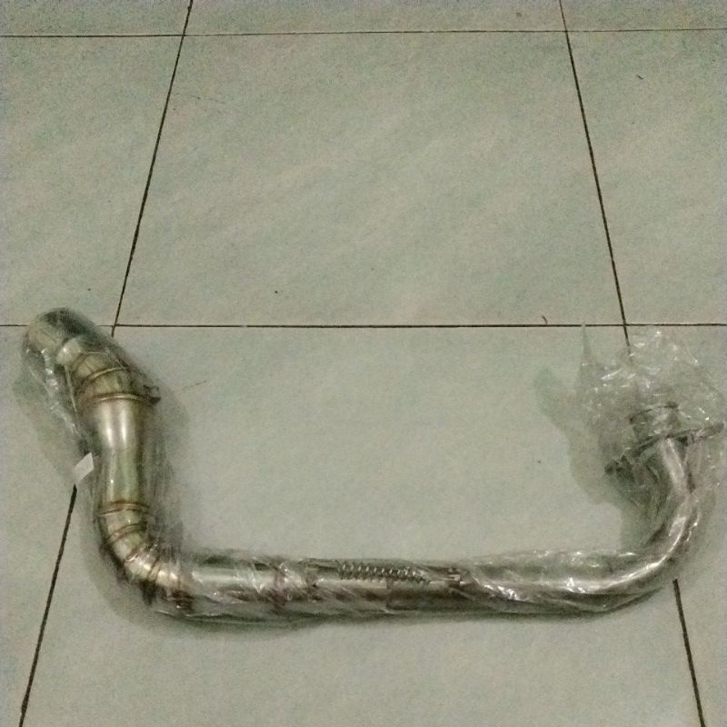 pipa leher knalpot Mio m3 j xride