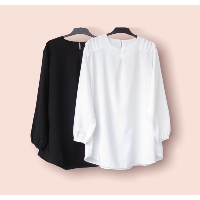 ATASAN DINDA JUMBO XXL-3XL LD 120-130cm atasan blouse wanita murah terbaru atasan terlaris kekinian-2