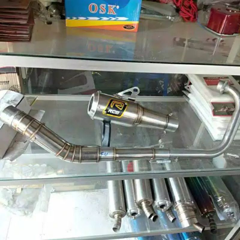 knalpot rcb PNP Fu Sonic Vixion gl Verza Megapro scorpio dll