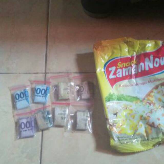 Snack zaman now berhadiah uang dan emas snack jaman now grosir cemilan
