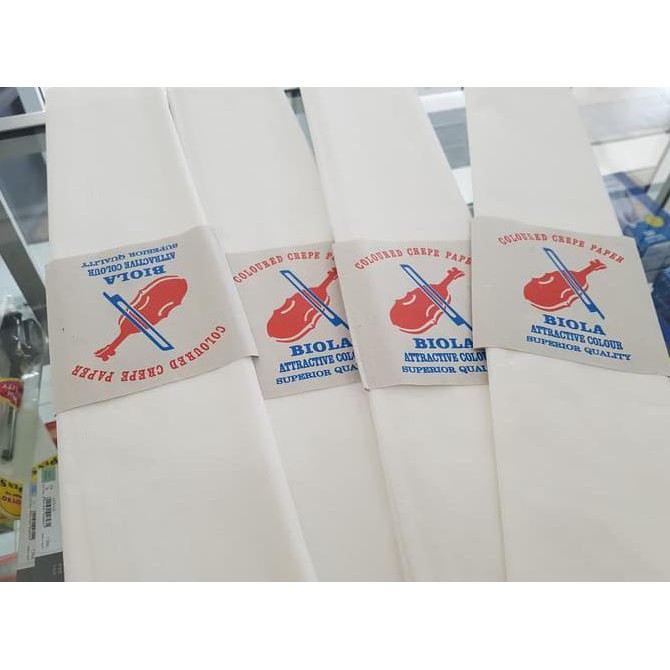 

Berkhasiat Kertas Krep Biola Warna Putih / Kertas Crepe Promo Kode 1324