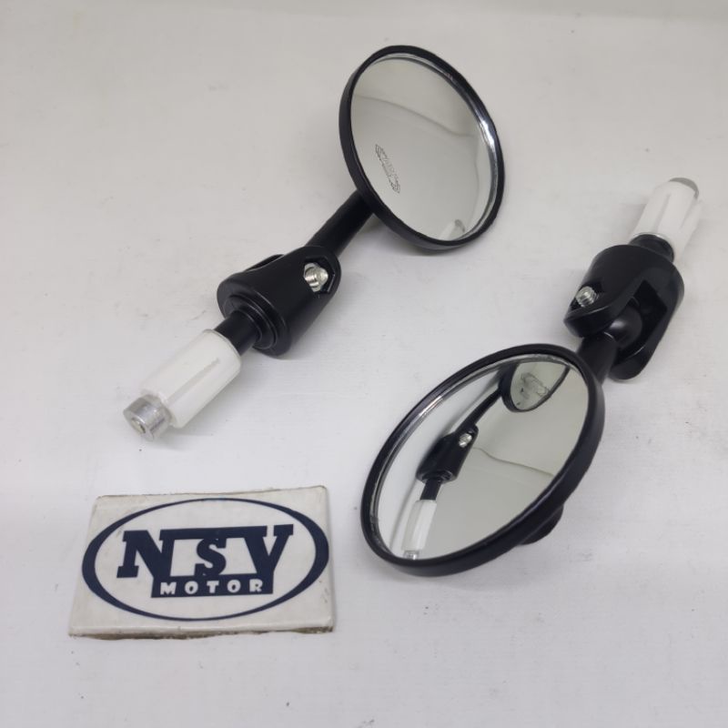 SPION JALU BULAT CEMBUNG UNIVERSAL SPION JALU BAR END SPION BAR END AEROX NMAX BEAT VARIO UNIVERSAL