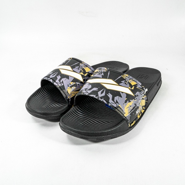 Sandal Mills Vulcan Slide Black Gold 9900501 Original BNWT