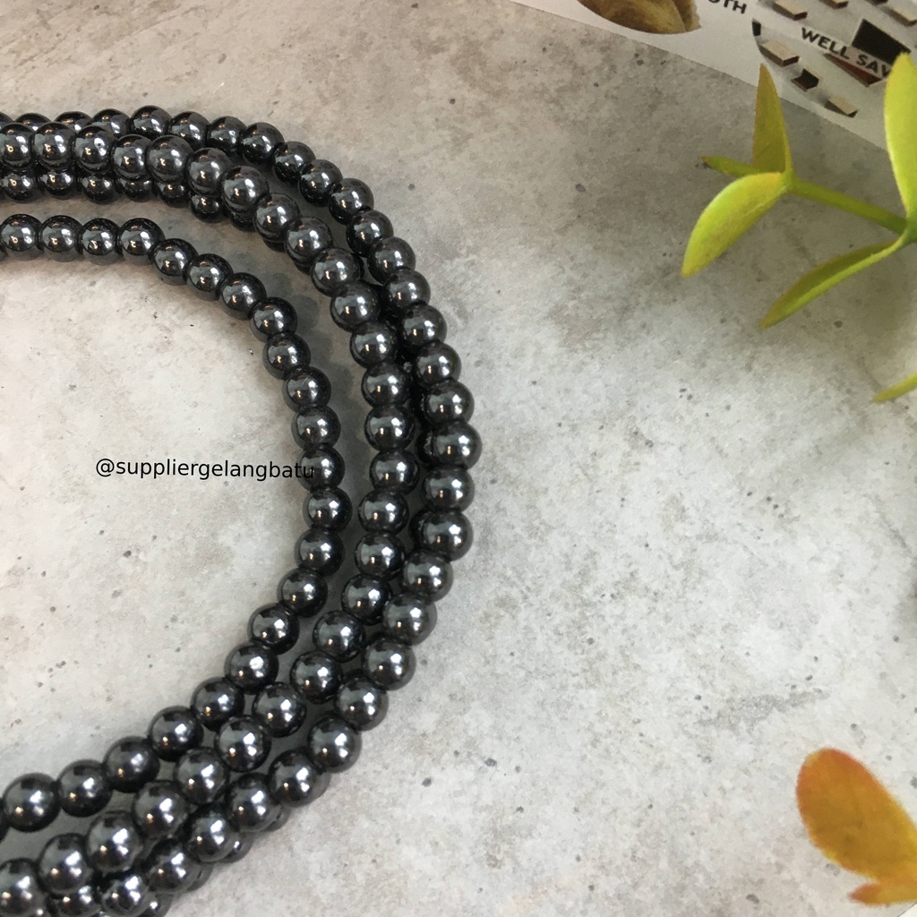 PROMO Kalung Gelang Kesehatan Tormalin 4mm Peredaran darah terapi