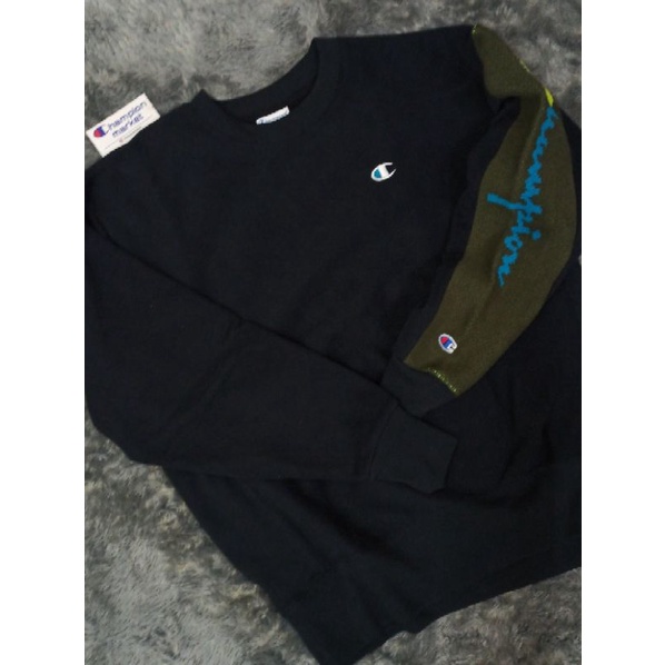 Authentic Original Champion Crewneck Reverse Weave With Trim
