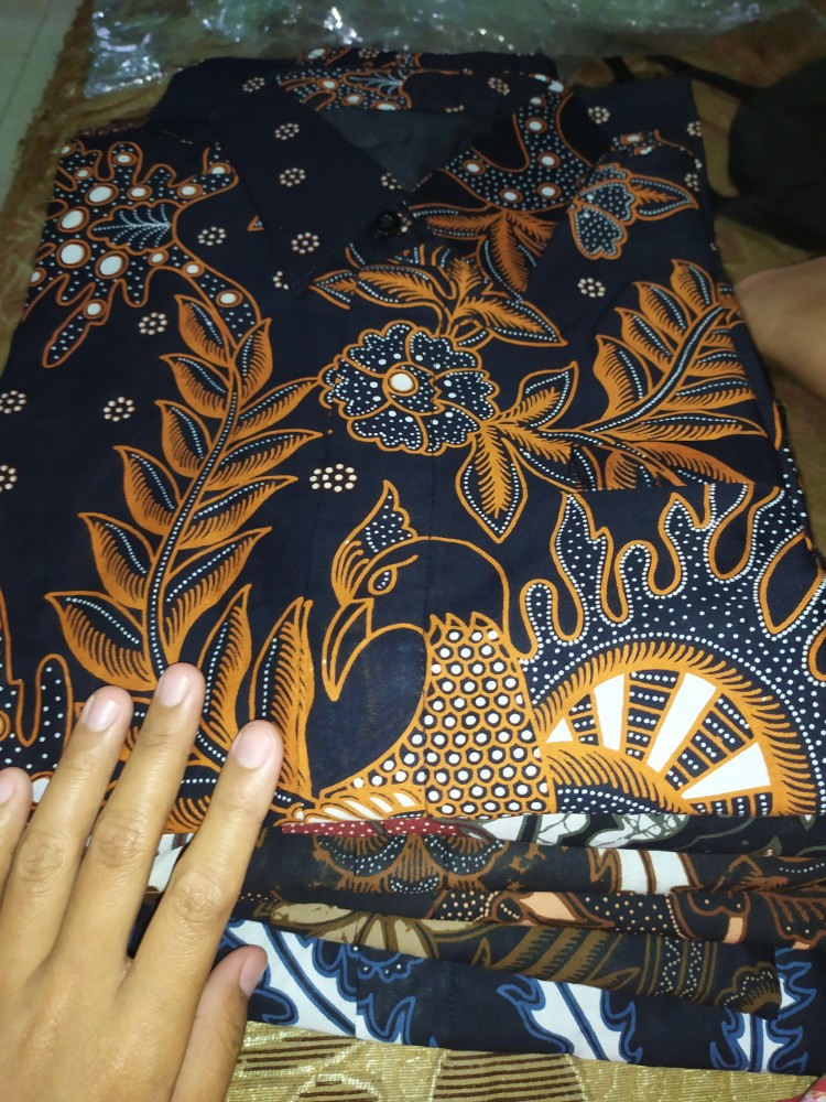 Elang Kemeja Batik Pria Lengan Panjang Full Furing Bahan Katun Sragenan By Kanaya