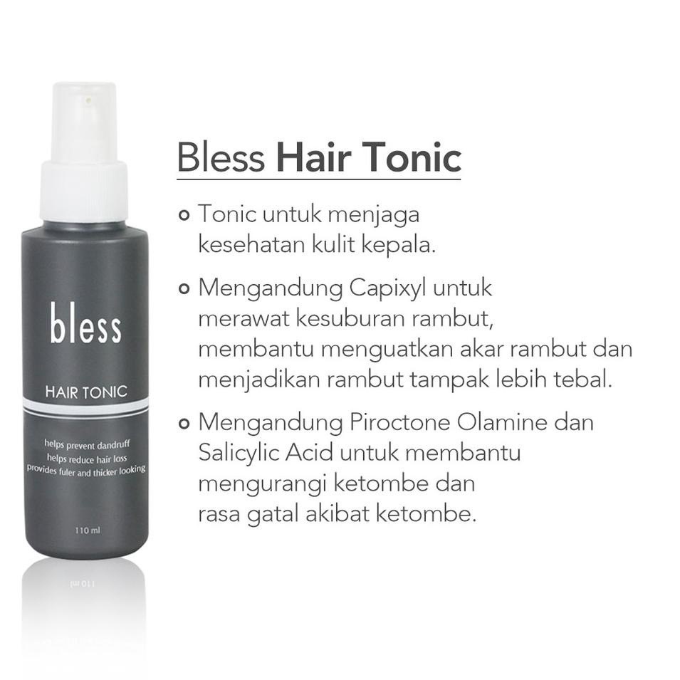 BLESS Hair Tonic 110ml | Tonik Rambut Rontok