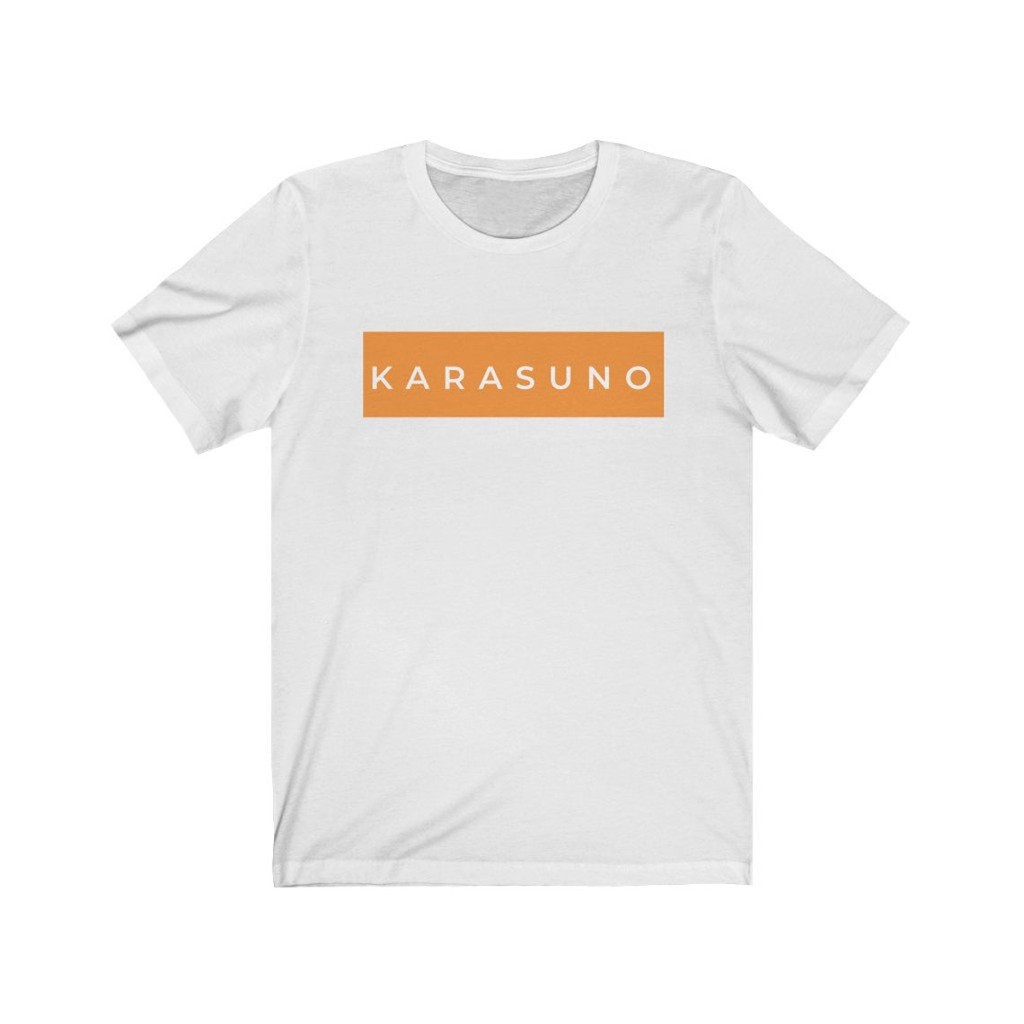 Tshirt Karasuno Casual Anime Haikyuu