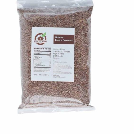 

➱ Natural Brown Flaxseed 250gr ○