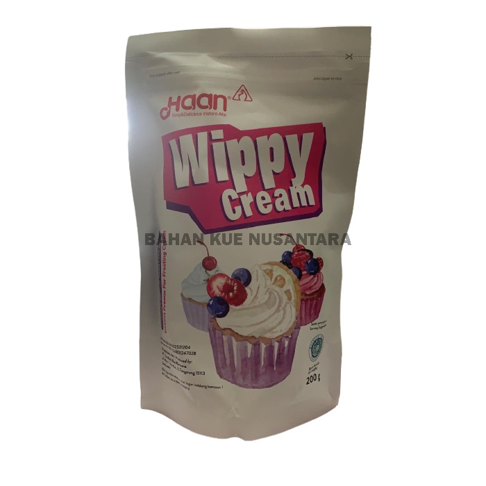 

HAAN WIPPY CREAM KEMASAN 200gr