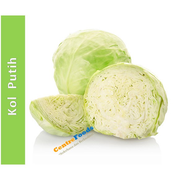 

Kol Putih | white cabbage [ Harga Per KG ]