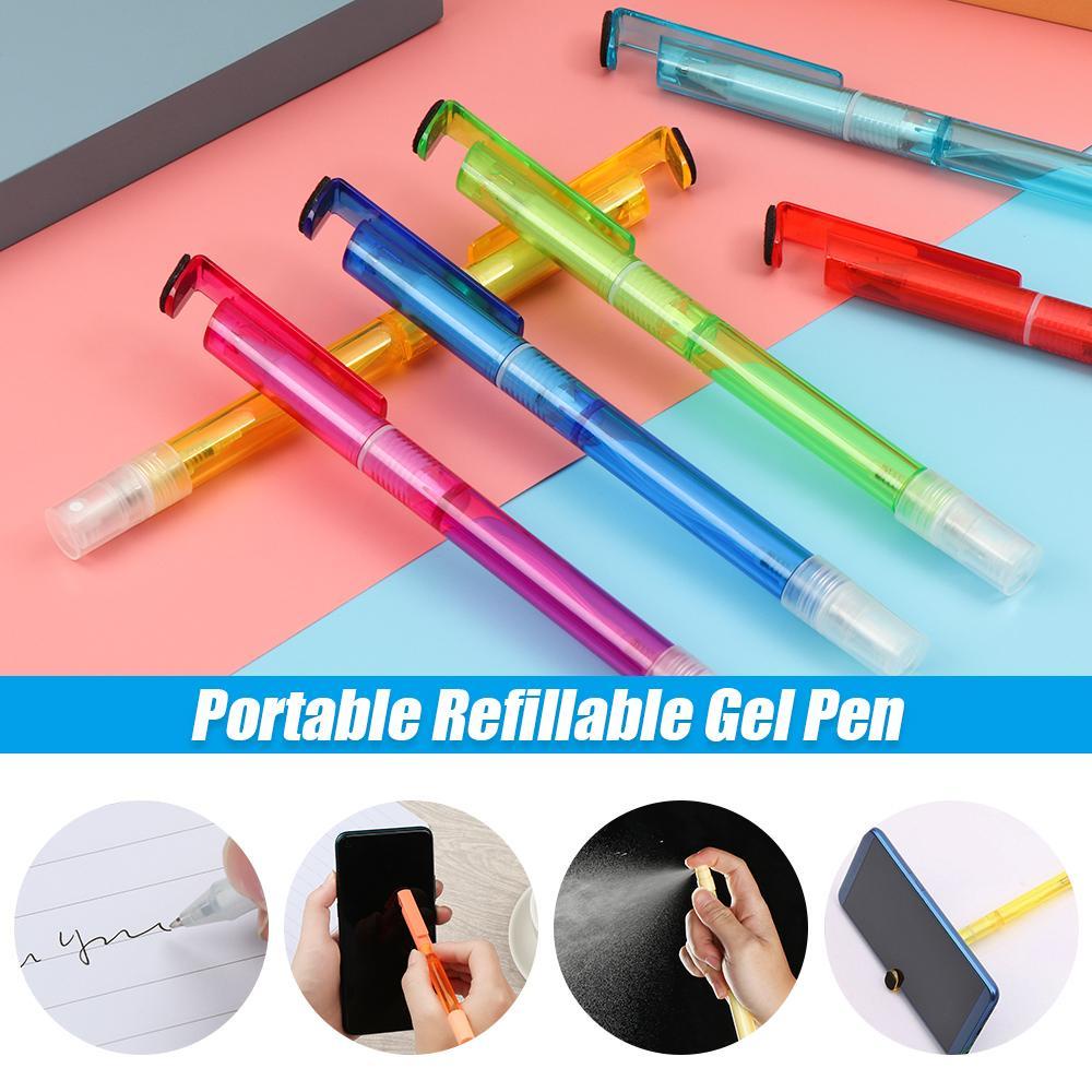 Suyo Ballpoint Pensil Portable Isi Ulang Alat Tulis Alat Tulis Phone Holder Cleaning Pen