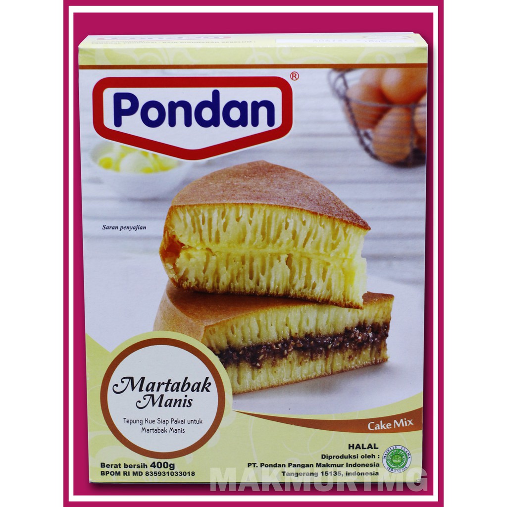 

PONDAN MARTABAK MANIS 400gr