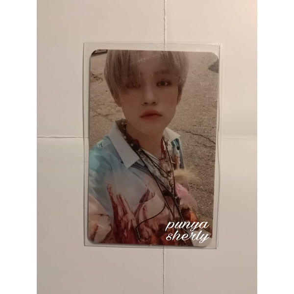 photocard chenle chilling ver hot sauce official / pc chenle nct dream hot sauce chiling ver / pc ch