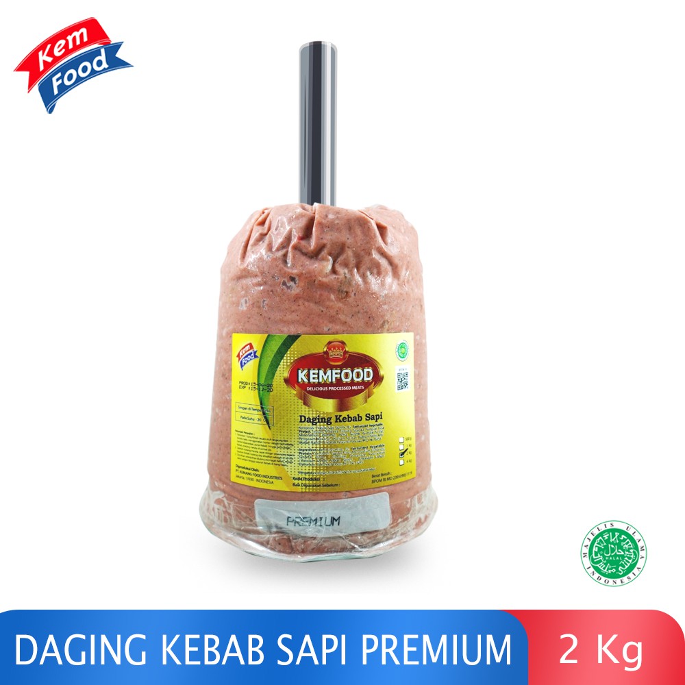 Jual Kemfood Daging Kebab Sapi Premium Kg Shopee Indonesia