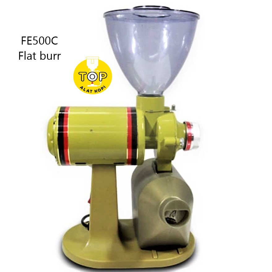 Grinder coffee penggiling kopi flat burr FE500C bisa espresso 360 watt