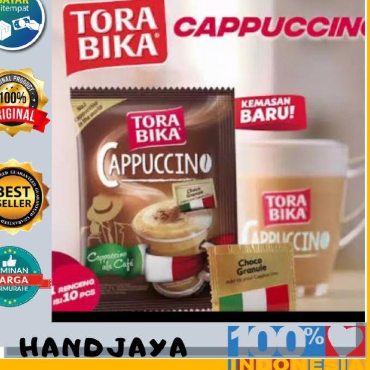

L0I [ Bisa Bayar Ditempat ] Torabika Cappucino Renceng 1 RENCENG ISI 11 PCS 10+1 Bonus H9P Model Ter
