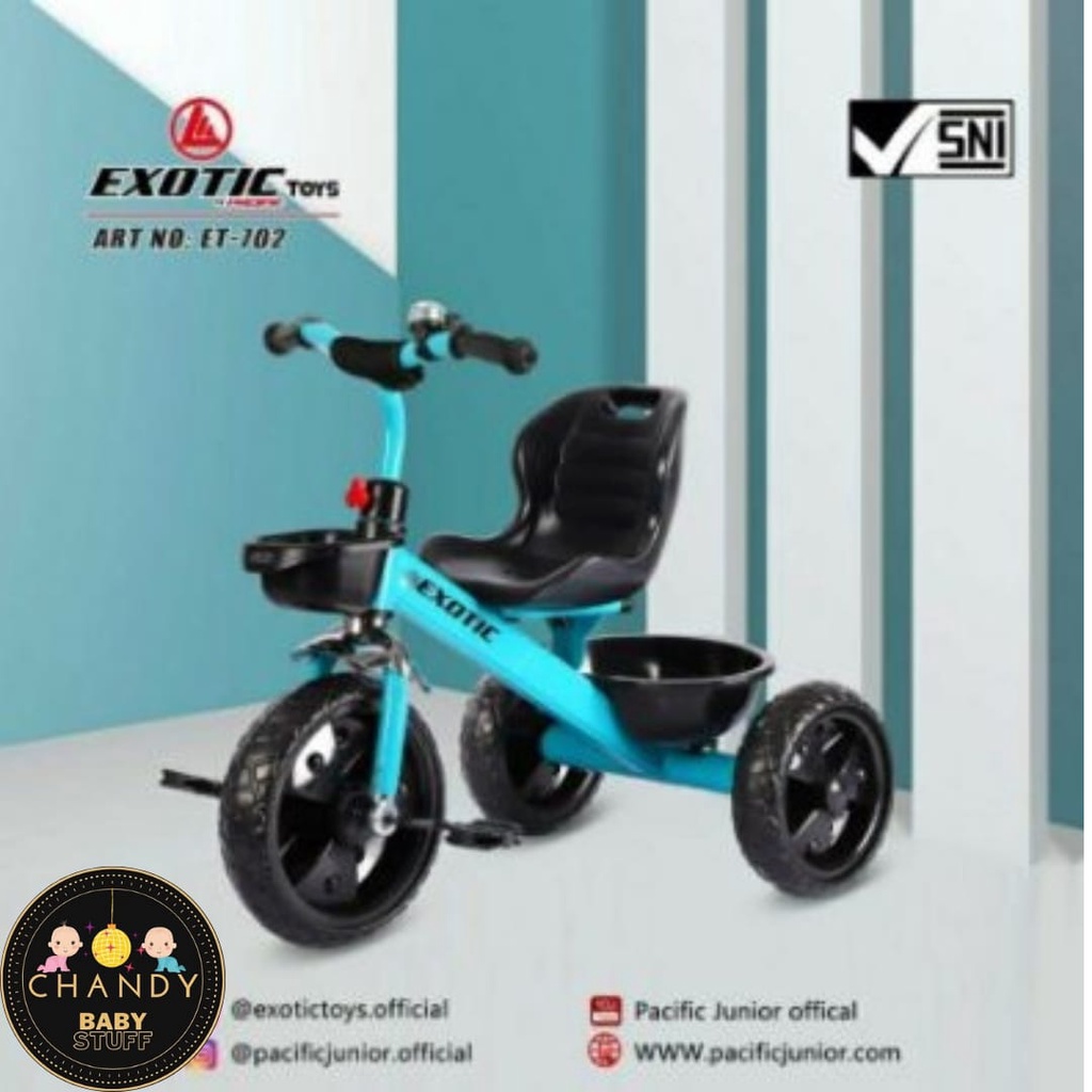 SEPEDA ANAK RODA TIGA EXOTIC ET 702