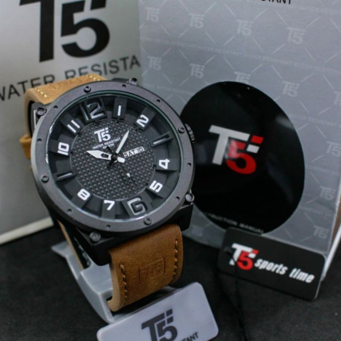 Jam Tangan Pria T5 H3565 T5 H 3565 original bergaransi free box