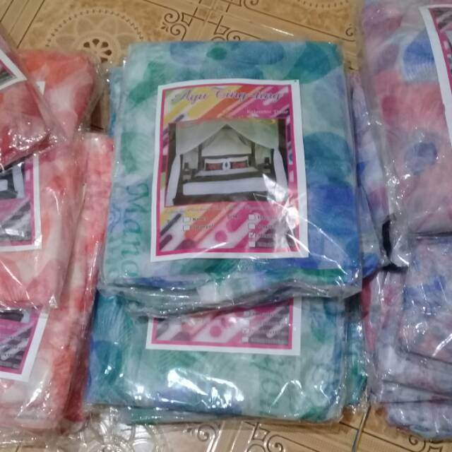 Kelambu Segi Empat Jumbo Ukuran 1 200x180 Murah Gratis Ongkir Dan Cod Shopee Indonesia