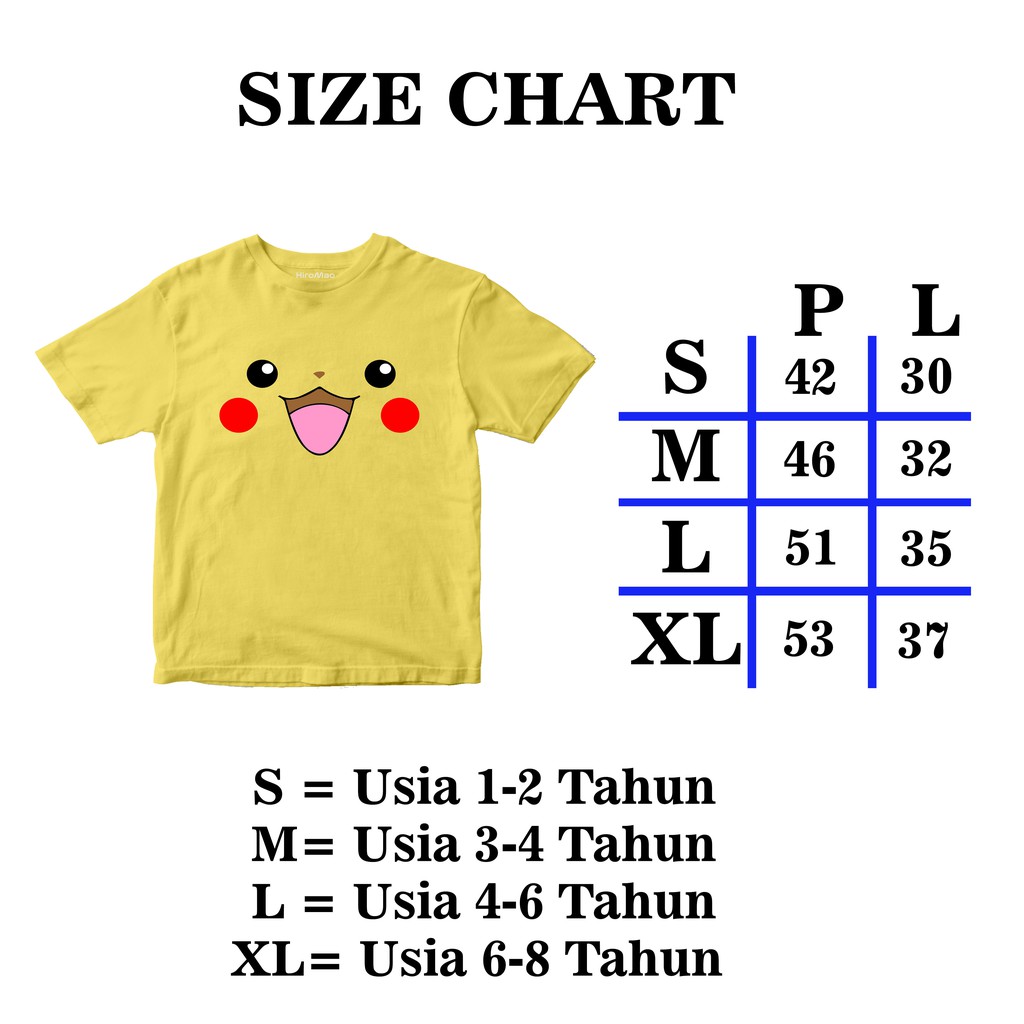 Kaos Anak Flash Head Cotton Combed 30s Baju Anak Pakaian Murah Atasan Berkualitas