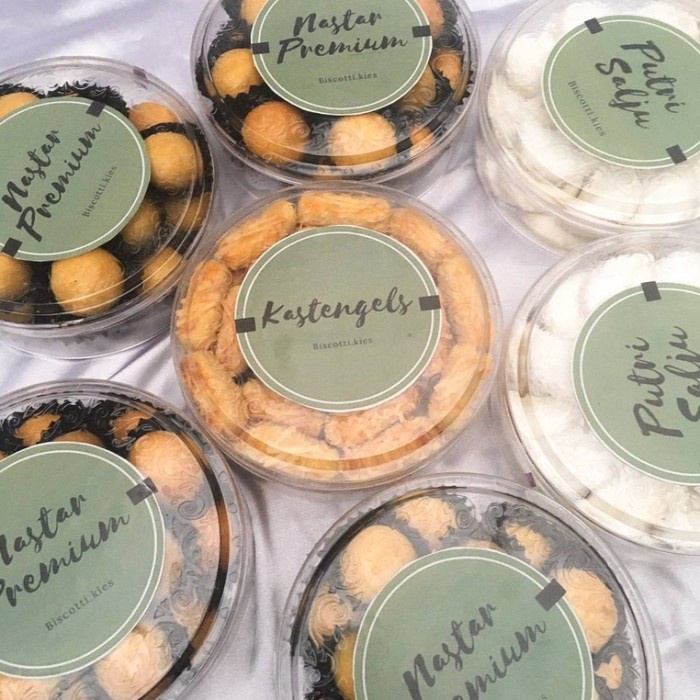 

Ready Kak Nastar Kastengel Putri Salju Sagu Keju PREMIUM WISJMAN