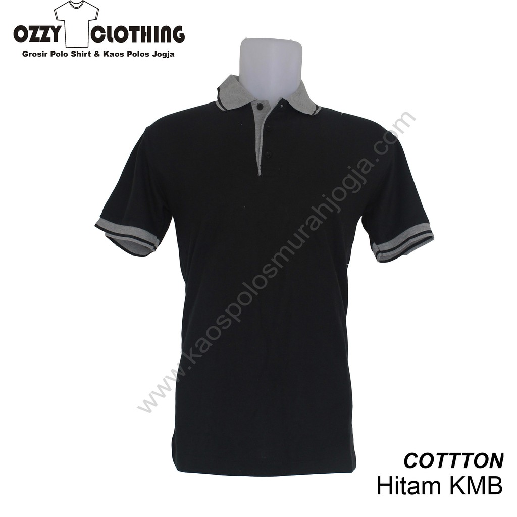 Kaos Kerah Kaos Polo Shirt Kombinasi Polos COTTON Shopee Indonesia