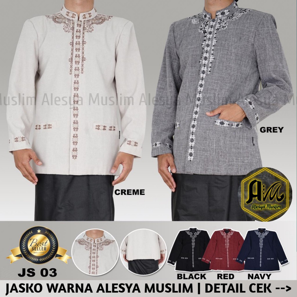 JASKO MOTIF ALESYA MUSLIM BEST SELLER/HARGA GROSIR/RECOMMENDED/BEST SELLER/BISA BAYAR DI TEMPAT