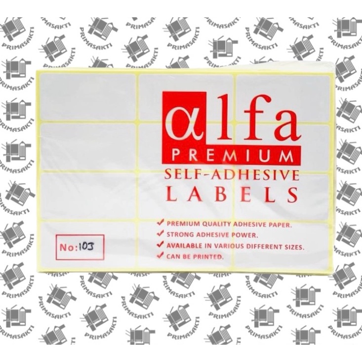 

1 pak / Label Stiker Phoenix/Alfa