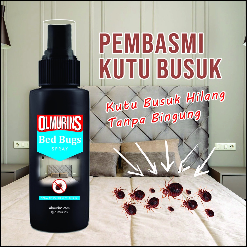 Olmurins Bed Bugs Killer Spray | Spray Pembasmi Kutu Kasur 100ml