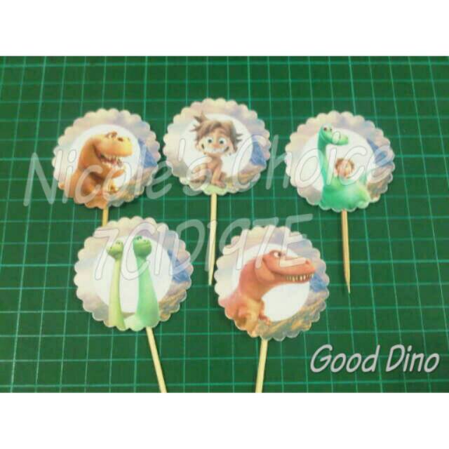 

Cupcakes topper good dino