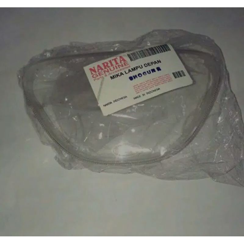 Kaca mika lampu depan Shogun r 110